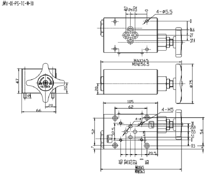 JMV-01-PS-TC-※-10尺寸